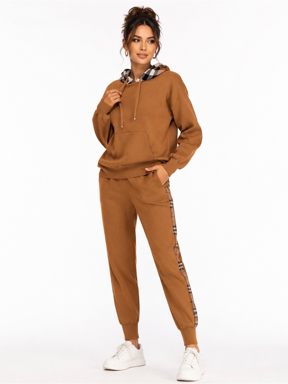 2 Piece Knit Hoodie & Knit Jogger Pants - PTP 21 W 15 R 13 I 28